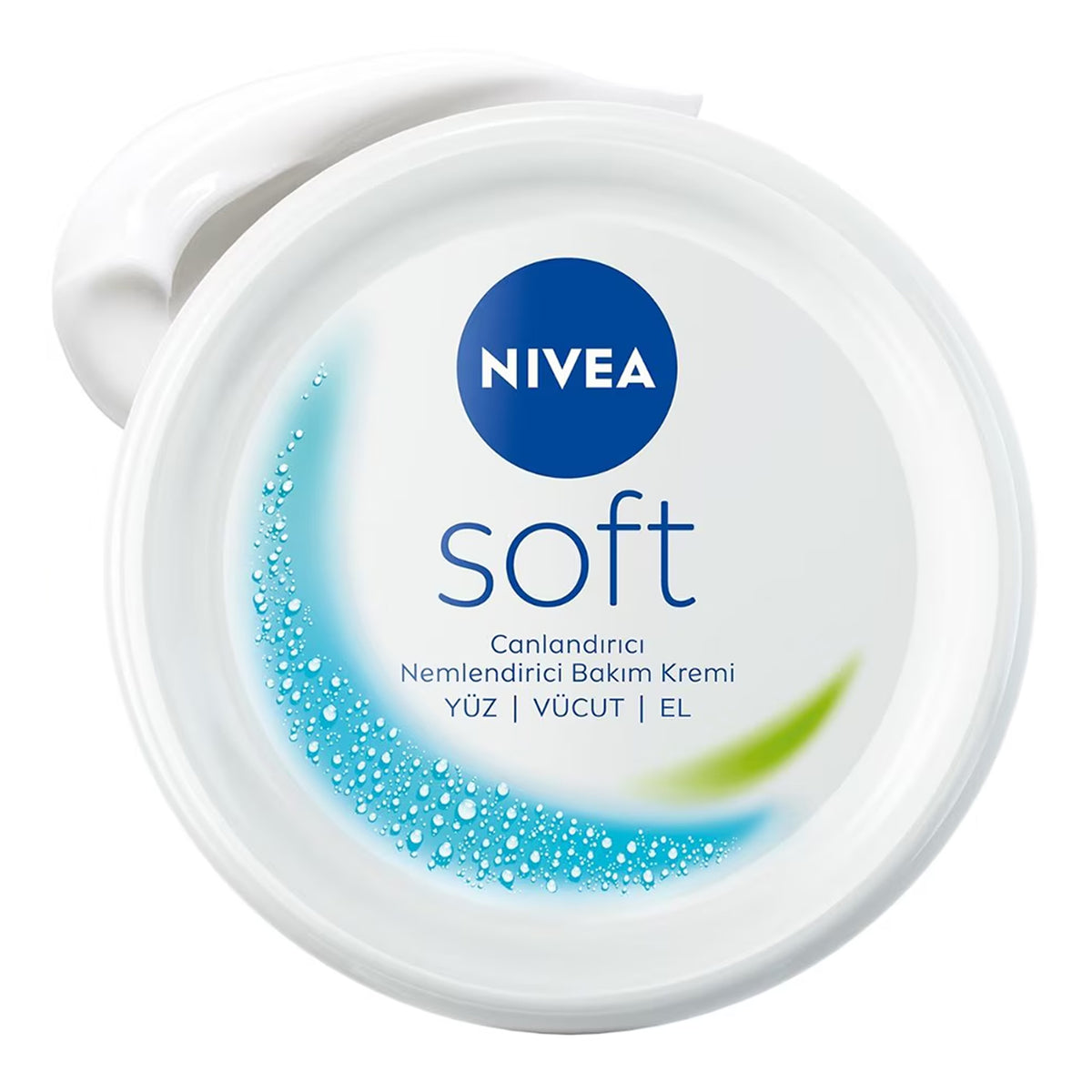 Nivea - Soft Revitalizing Moisturizing Care Cream With Vitamin E & 100% Pure Jojoba Oil - 100ml (Turkey)