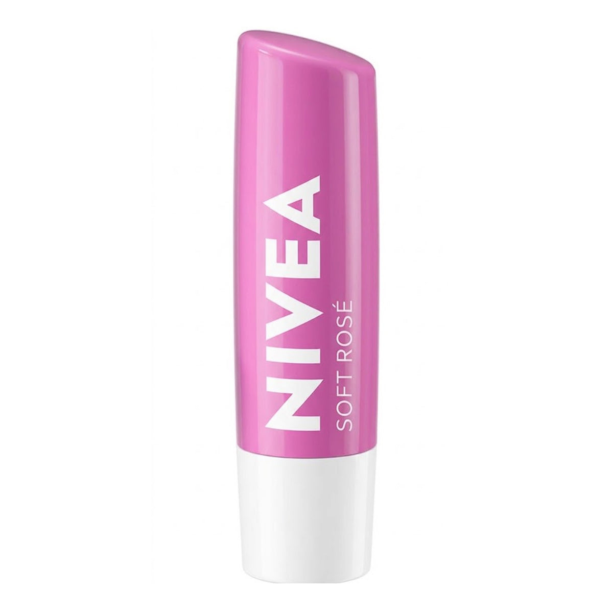 Title Nivea - Soft Rose 24H Melt-In Moisture Lip Balm With Shea Butter & Natural Oils Enriched With Vitamins - 4.8g (Thailand)