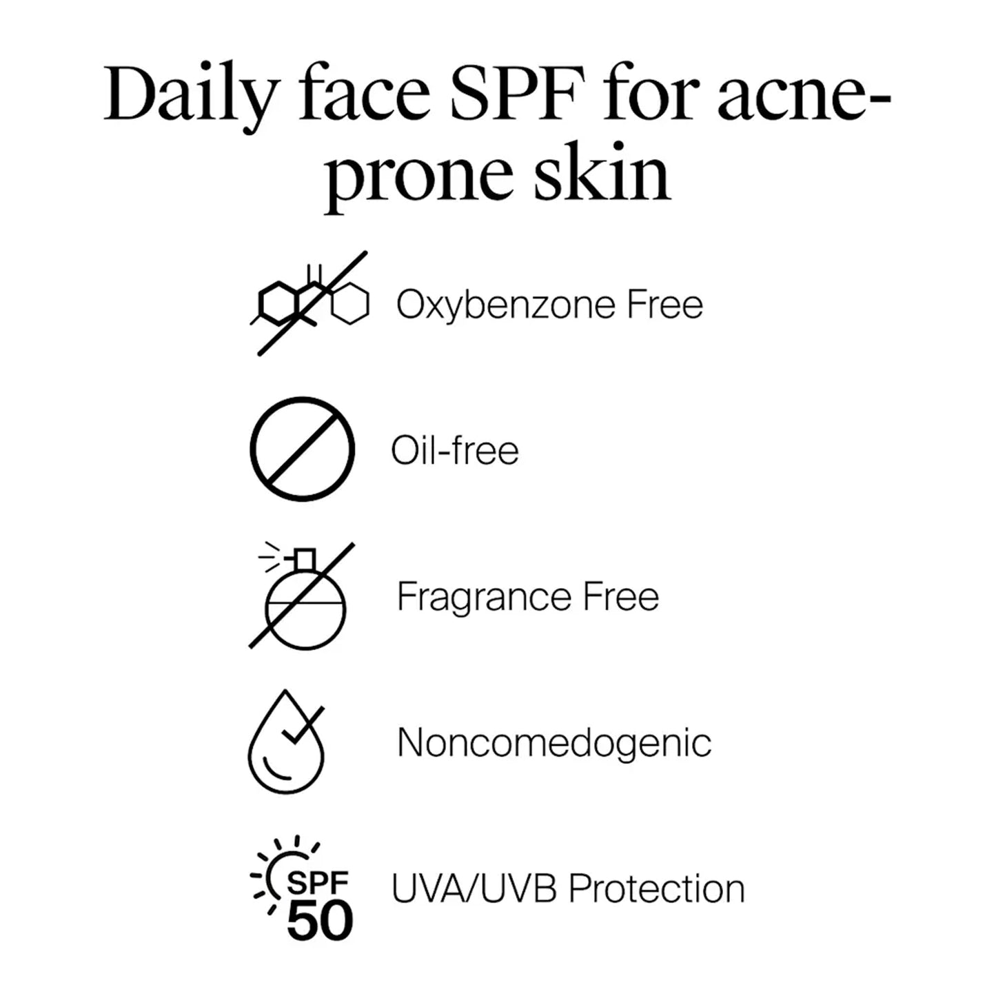 Neutrogena - Clear Face Breakout-Free Oil-Free Oxybenzone-Free Water Resistant Sunscreen Broad Spectrum SPF 50 - 88ml (Canada)