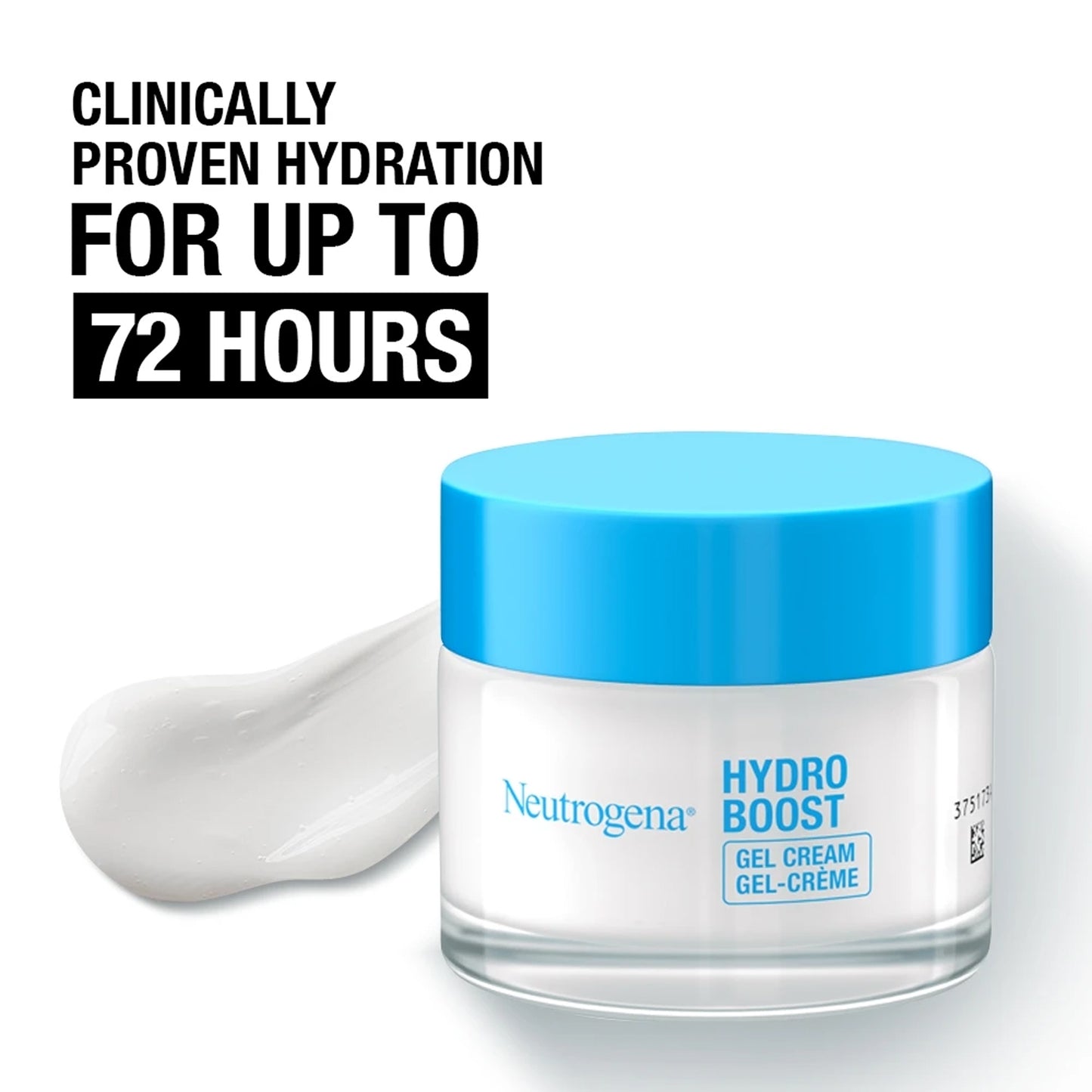 Neutrogena - Hydro Boost Hyaluronic Acid + Amino Acids + Electrolytes + Ceramides Fragrance-Free Gel Cream Suitable For Dry Skin - 50ml (France)