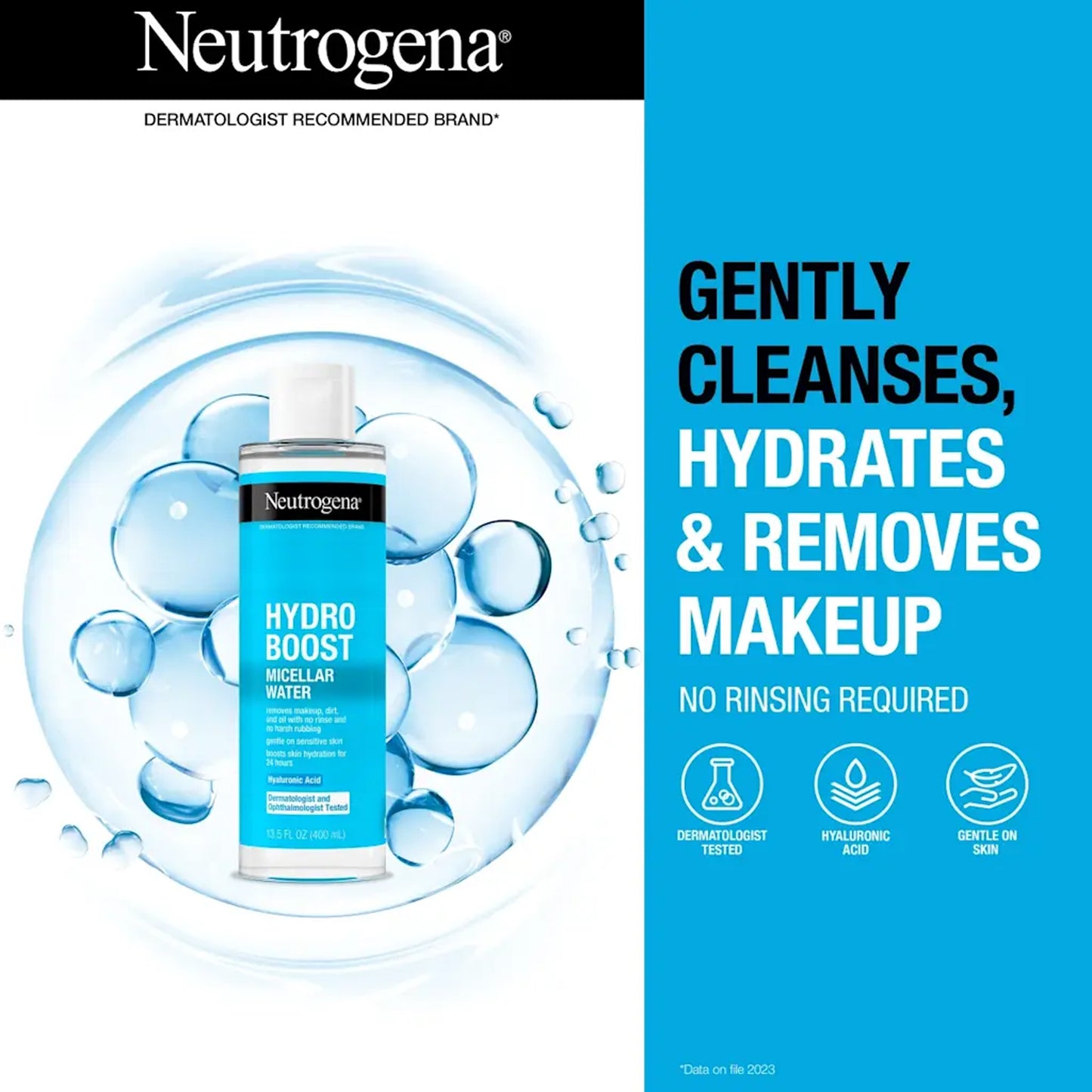 Neutrogena - Hydro Boost Hyaluronic Acid Triple Micellar Water - 400ml (Greece)