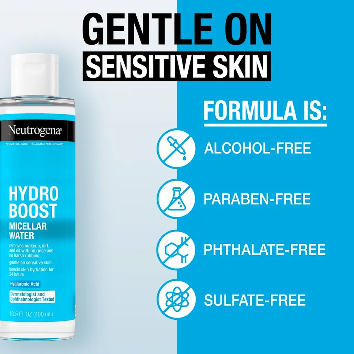 Neutrogena - Hydro Boost Hyaluronic Acid Triple Micellar Water - 400ml (Greece)