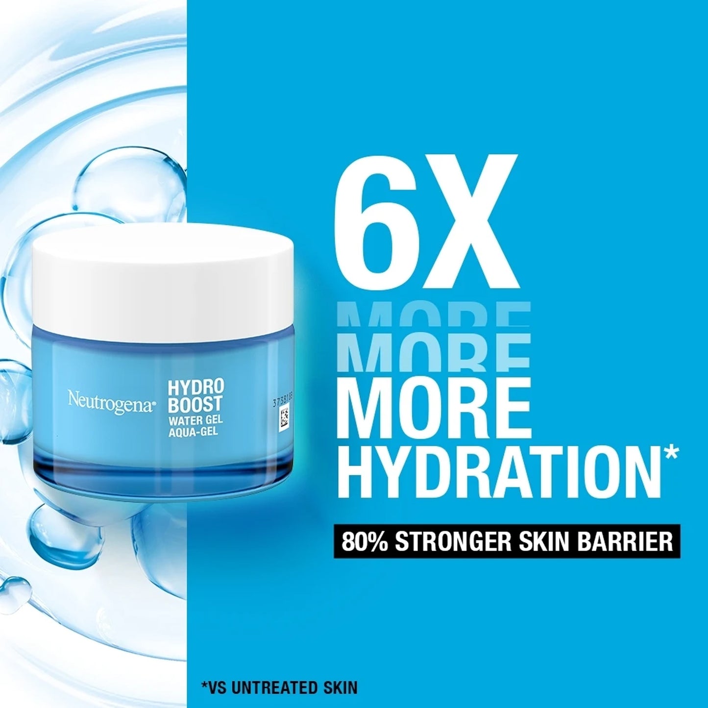 Neutrogena - Hydro Boost Hyaluronic Acid + Amino Acids + Electrolytes Water Gel Suitable For Normal To Combination Skin - 50ml (France)