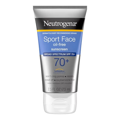 Neutrogena - Sport Face Oil-Free Sunscreen Broad Spectrum SPF 70+ With Helioplex - 73ml (Canada)