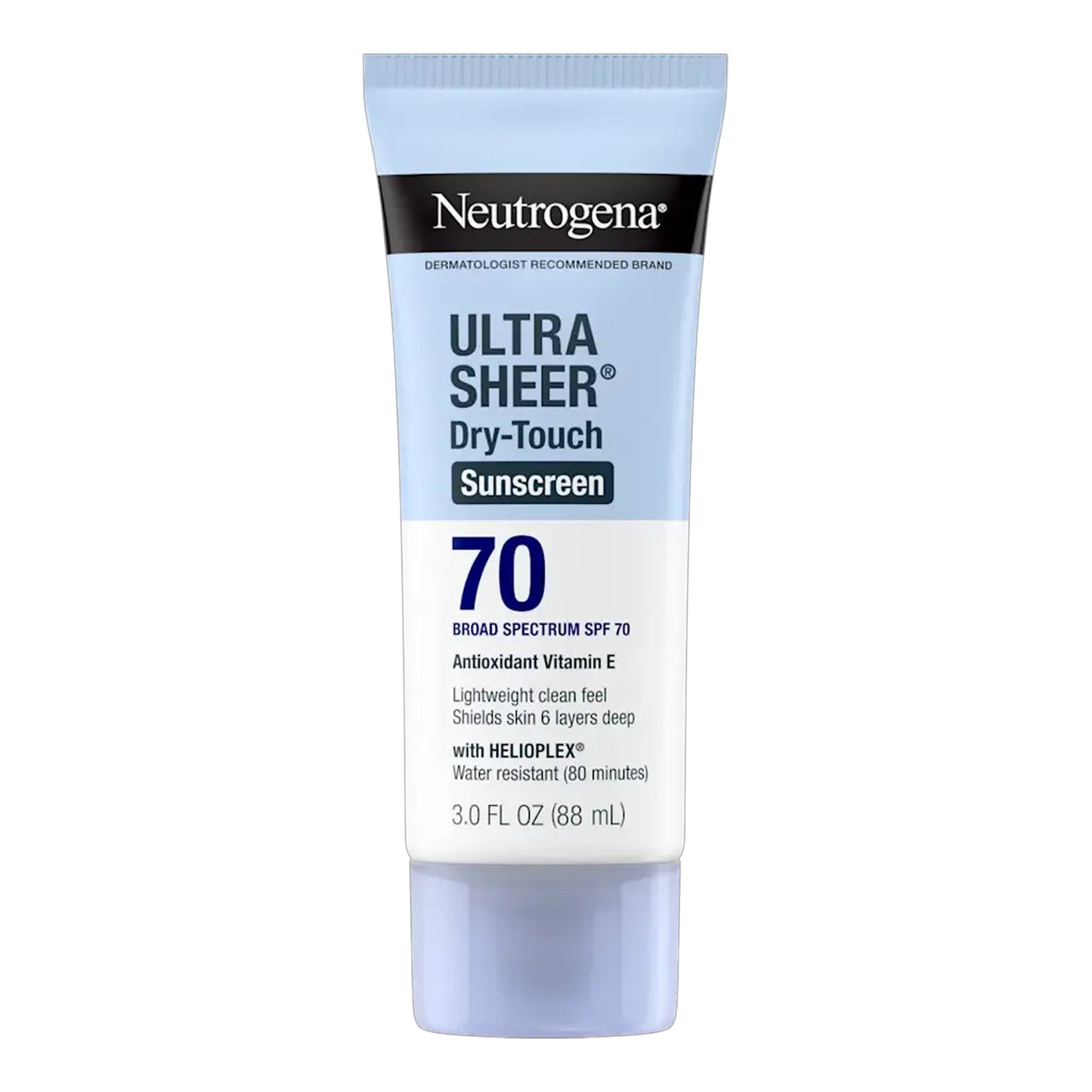 Neutrogena - Ultra Sheer Dry-Touch Water Resistant Antioxidant Vitamin E Sunscreen Broad Spectrum SPF 70 With Helipolex - 88ml (Canada)