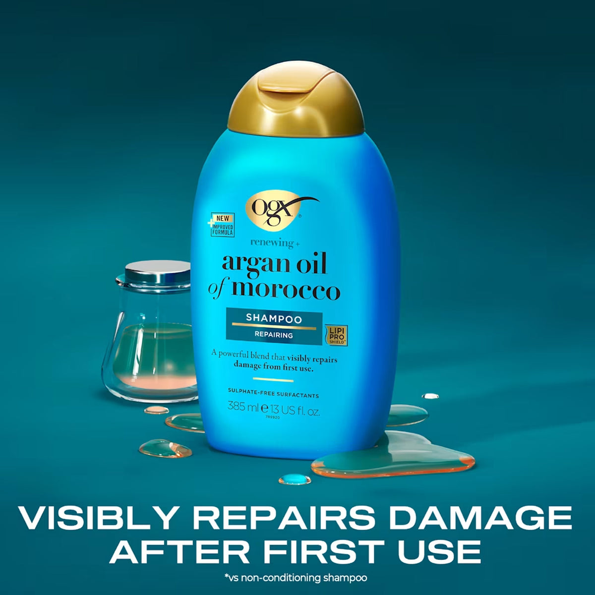OGX - Renewing+ Argan Oil Of Morocco Repairing Shampoo - 385ml (Italy)