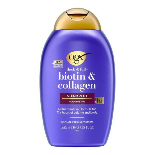 OGX - Thick & Full+ Biotin & Collagen Volumizing Shampoo - 385ml (Italy)
