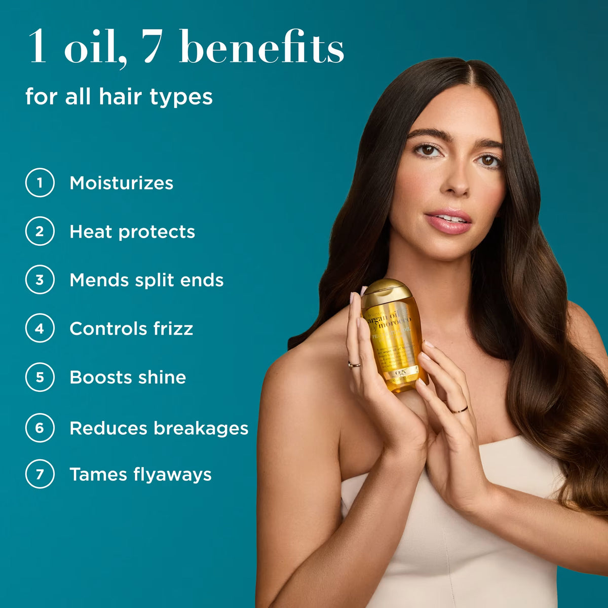 OGX - Renewing+ Argan Oil Of Morocco Extra Penetrating Oil For All Hair Types - 100ml (Greece)