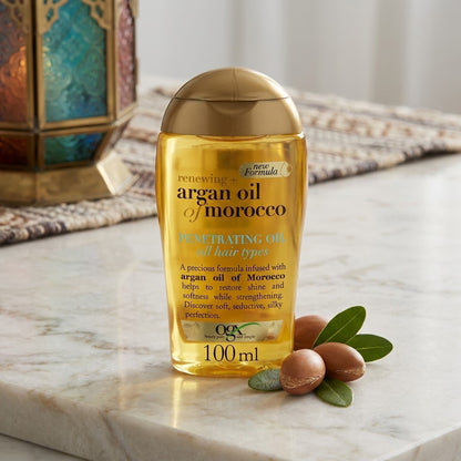 OGX - Renewing+ Argan Oil Of Morocco Extra Penetrating Oil For All Hair Types - 100ml (Greece)