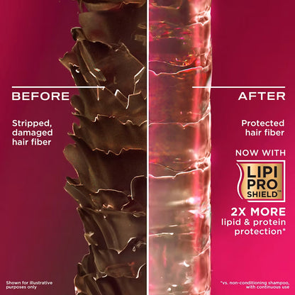 OGX - Strength & Length+ Keratin Oil Strength & Shine Shampoo - 385ml (Italy)