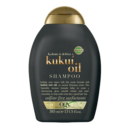 OGX - Hydrate & Defrizz+ Kukui Oil Shampoo - 385ml