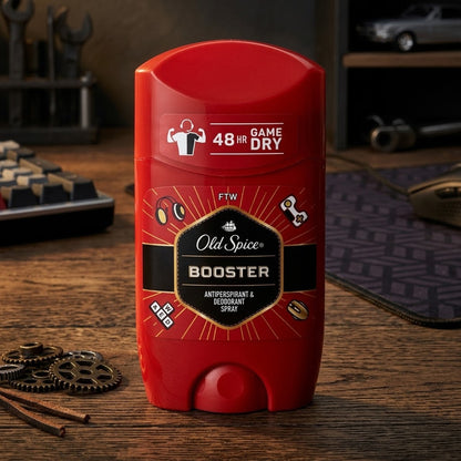 Old Spice - Booster 48H Game Dry Anti-Perspirant & Deodorant Stick - 50ml (Poland)