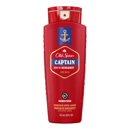 Old Spice - Captain Scent Of Bergamot Body Wash - 473ml (USA)
