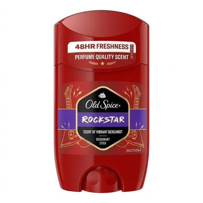Old Spice - Rockstar Scent Of Vibrant Bergamot 48H Deodorant Stick - 50ml (Poland)