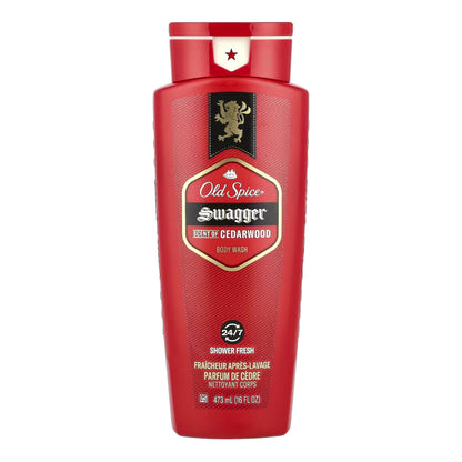 Old Spice - Swagger Scent Of Cedarwood Body Wash - 473ml (USA)