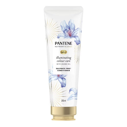 PANTENE - NUTRIENT BLENDS ILLUMINATING COLOUR CARE SULPHATE FREE CONDITIONER WITH JOJOBA OIL - 250ML