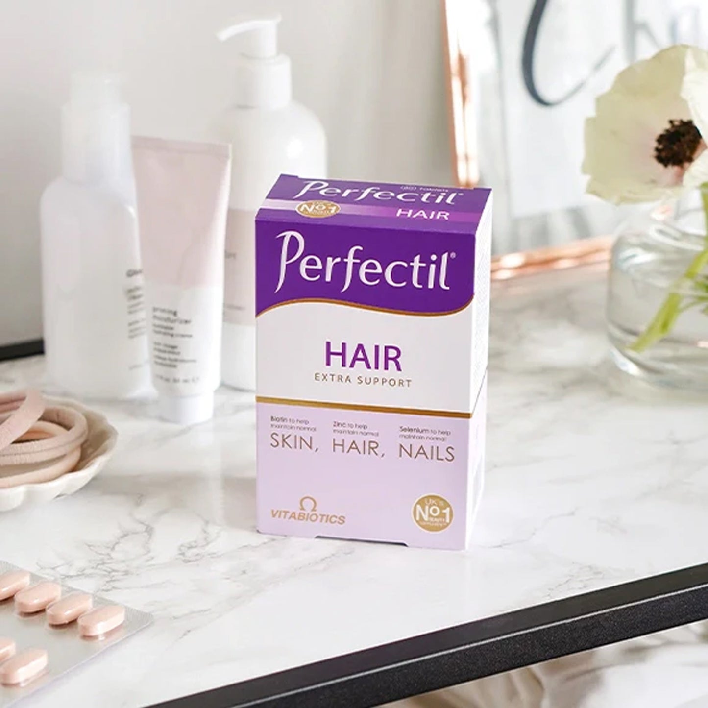 Vitabiotics - Perfectil Hair Extra Support - 60 Tablets (UK)