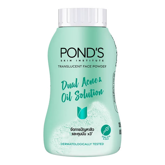 Pond's - Dual Acne & Oil Solution Translucent Face Powder - 45g (Thailand)