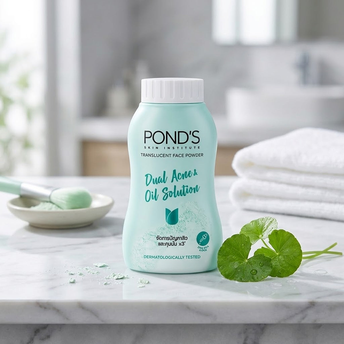 Pond's - Dual Acne & Oil Solution Translucent Face Powder - 45g (Thailand)