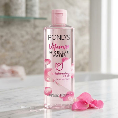 Pond's - Vitamin Brightening Rose Micellar Water - 400ml (Thailand)