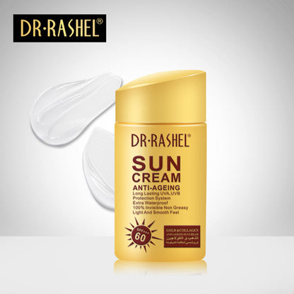 Dr. Rashel - Gold & Collagen Anti-Aging Sun Cream SPF+++ 60 - 80g (PRC)