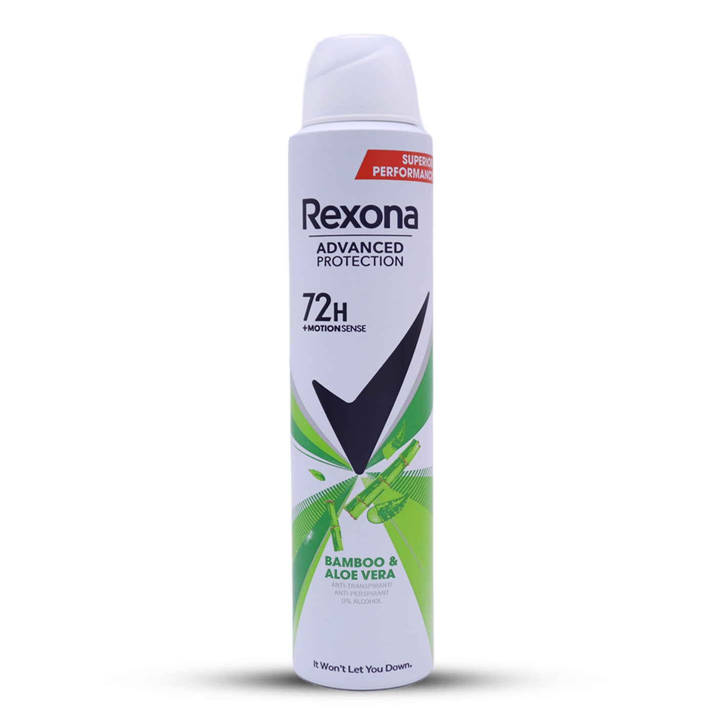 REXONA - BAMBOO & ALOE VERA 72H + MOTION SENSE ANTI-PERSPIRANT SPRAY - 200ML