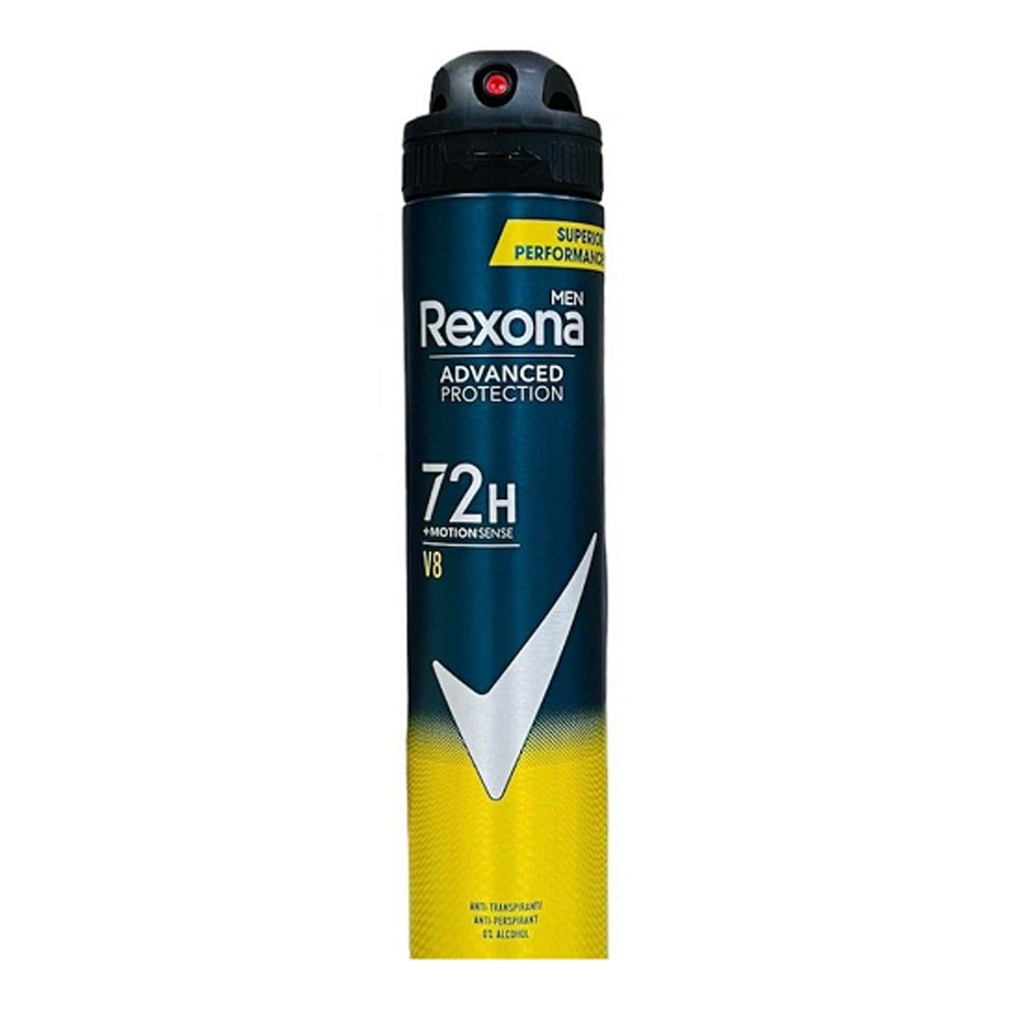 REXONA MEN - V8 72H + MOTION SENSE ANTI-PERSPIRANT SPRAY - 200ML