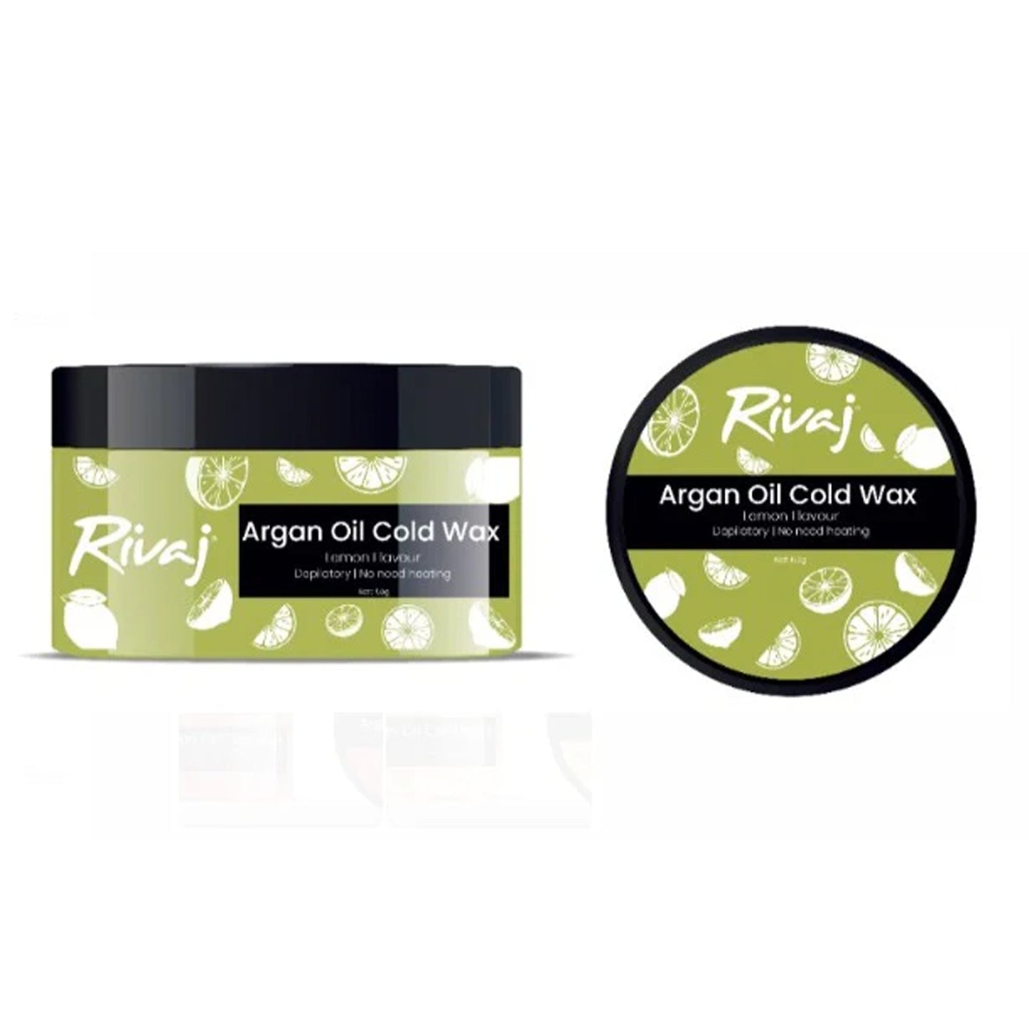 Rivaj UK - Argan Oil Cold Wax - Lemon Extract - 200g