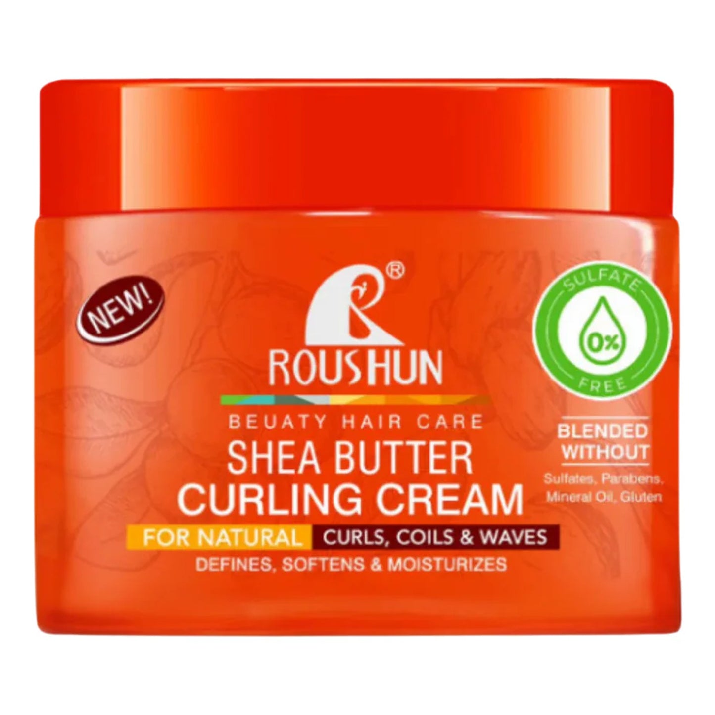 Roushun - Shea Butter Curling Cream - 350ml