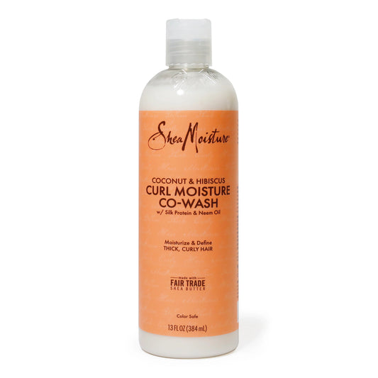 Shea Moisture - Coconut & Hibiscus Curl Moisture Co-Wash With Silk Protein & Neem Oil - 384ml