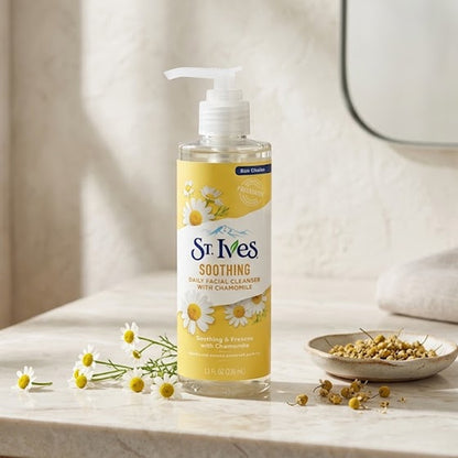 St. Ives - Chamomile Soothing Fragrance Free Daily Facial Cleanser - 200ml (South Korea)