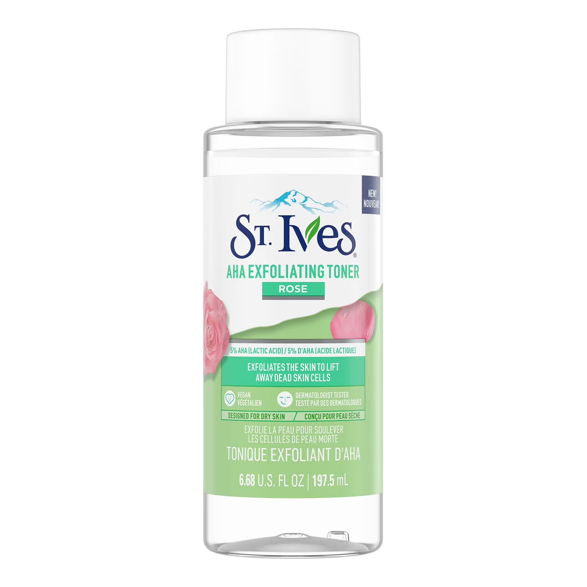 St. Ives - Rose AHA Exfoliating Toner - 197.5ml (Thailand)