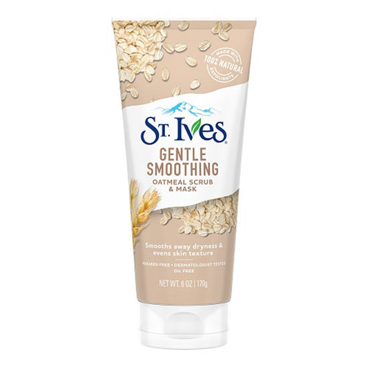 ST. IVES - GENTLE SMOOTHING OATMEAL SCRUB & MASK - 170G