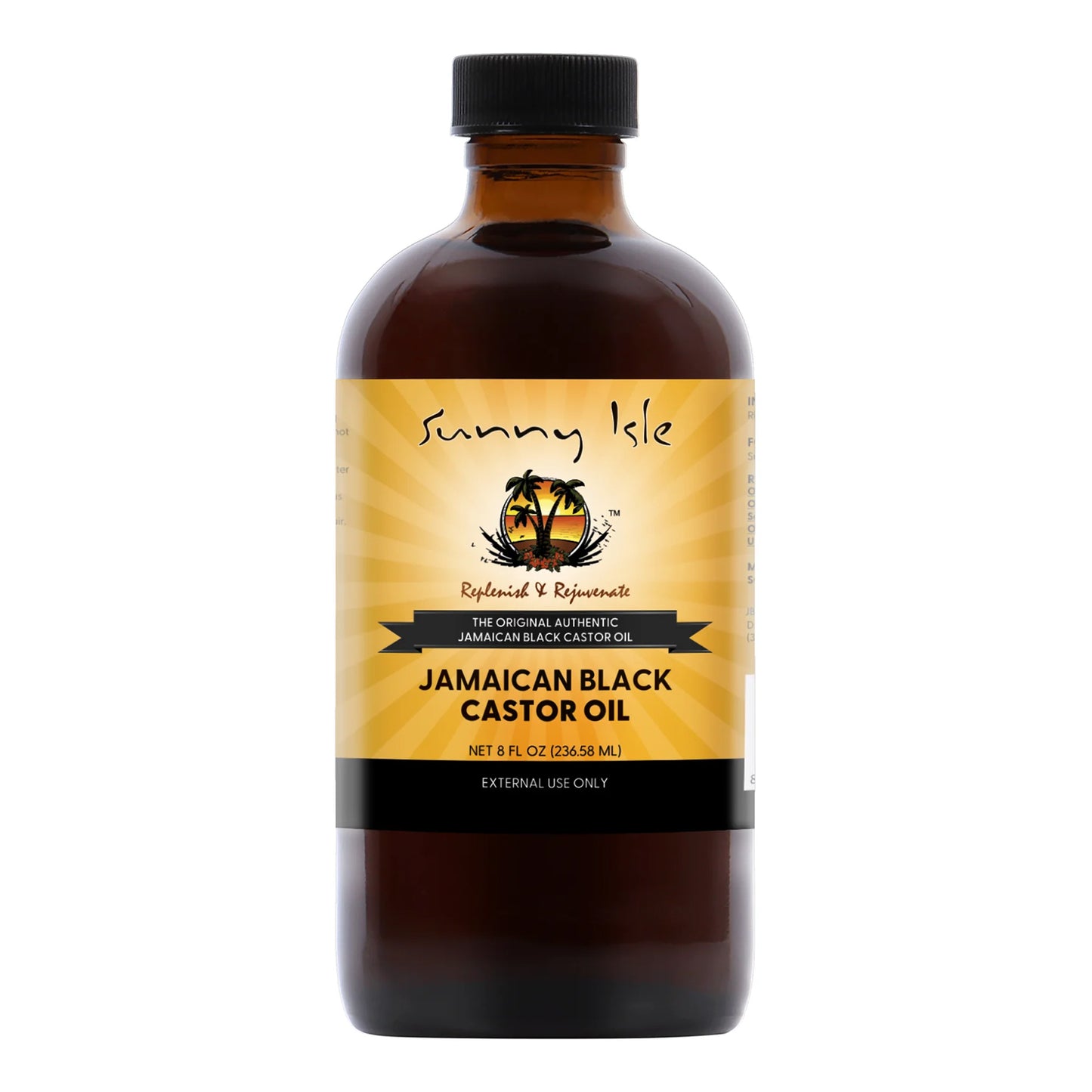 Sunny Isle - Replenish & Rejuvenate Jamaican Black Castor Oil - 236ml (USA)