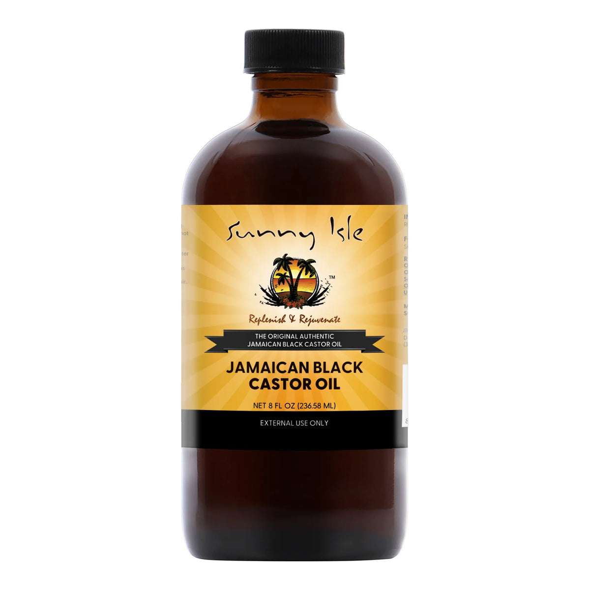 Sunny Isle - Replenish & Rejuvenate Jamaican Black Castor Oil - 236ml (USA)