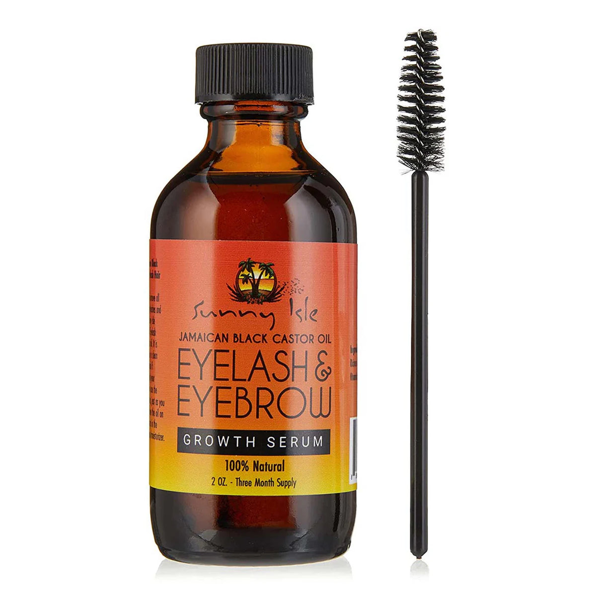 Sunny Isle - Jamaican Black Castor Oil Eyelash & Eyebrow Growth Serum - 59.14ml (USA)