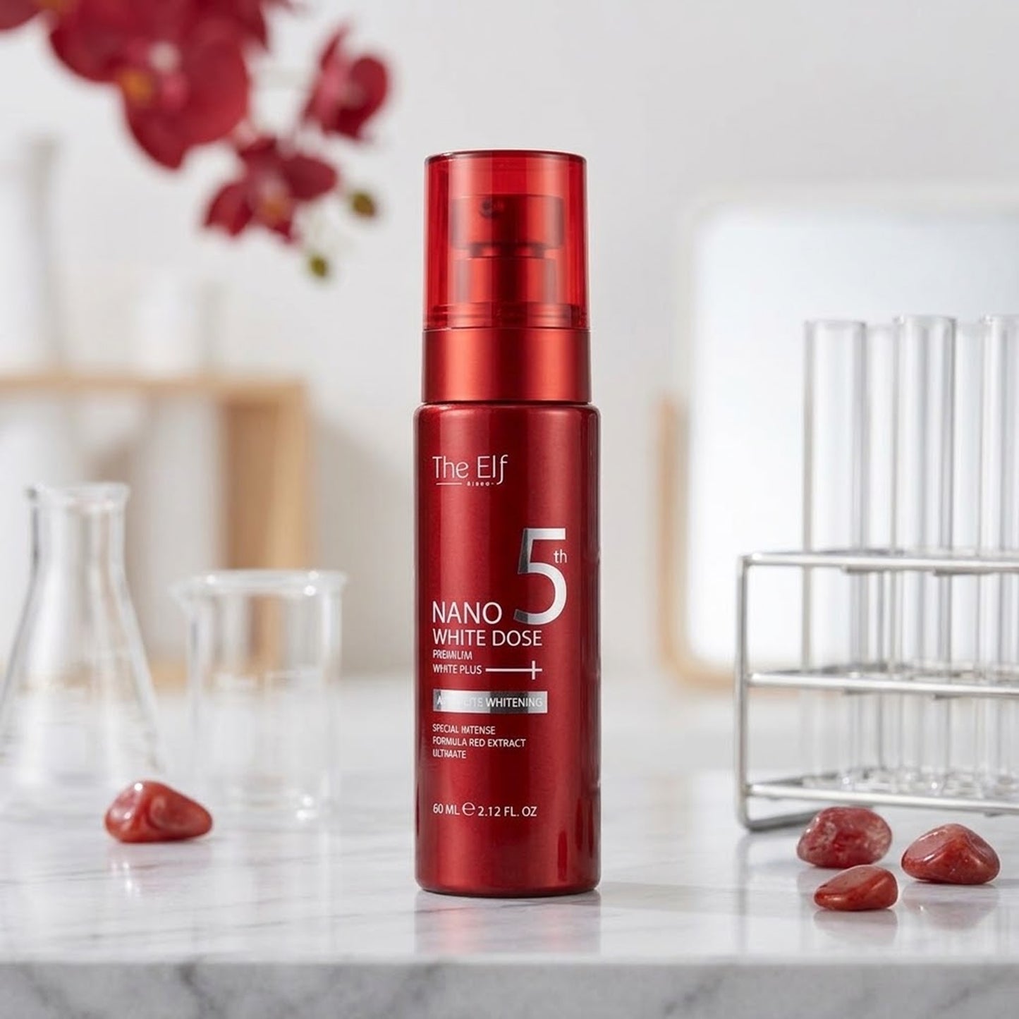 The Elf - Nano White Dose Premium White Plus Advanced Whitening Serum - 60ml (Thailand)