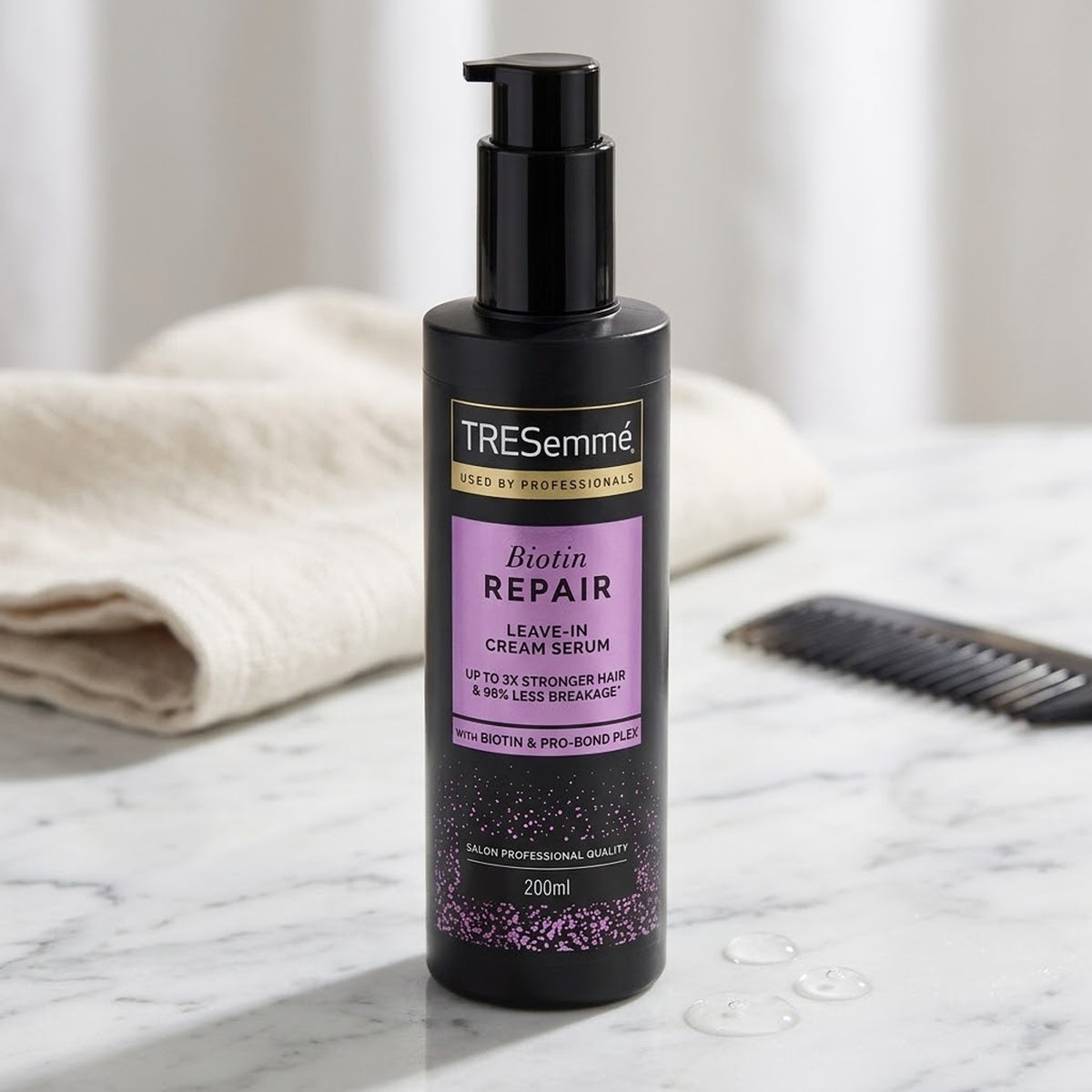 Tresemme - Biotin Repair Leave-In Cream Serum With Biotin & Pro-Bond Plex - 200ml (Poland)
