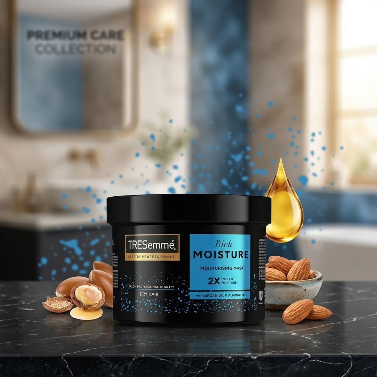 Tresemme - Rich Moisture Moisturizing Mask With Argan Oil & Almond Oil - 440ml (Slovakia)