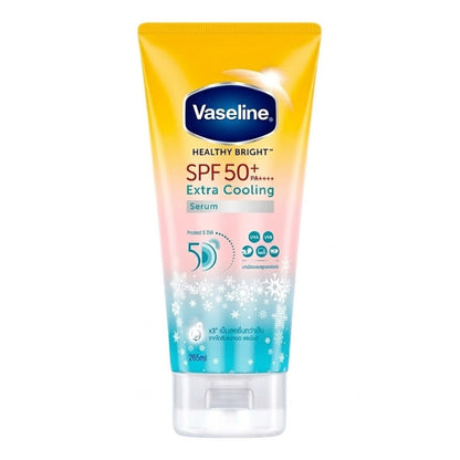 Vaseline - Healthy Bright Extra Cooling Serum With Icy Menthol & Mint SPF 50+ PA++++ - 265ml (Thailand)