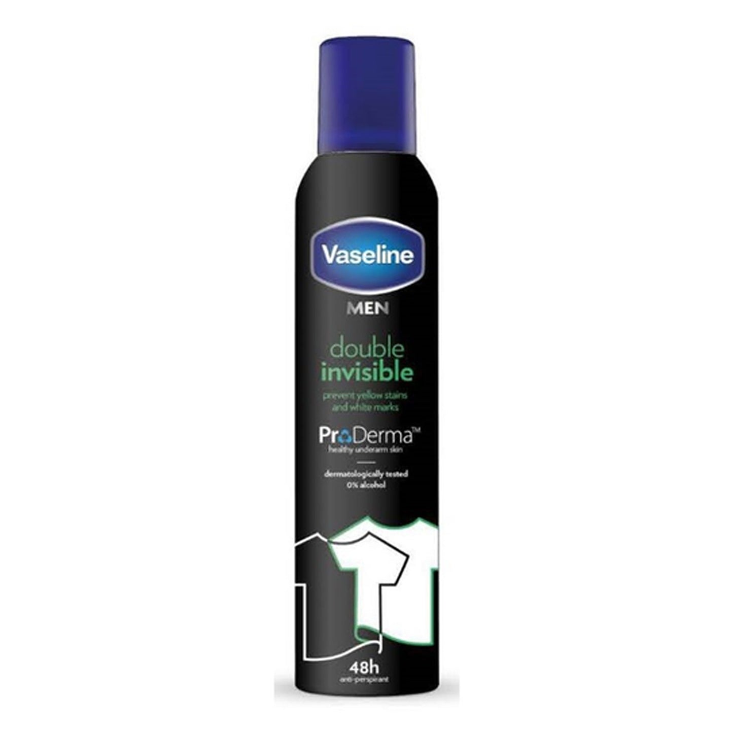 Vaseline Men - Double Invisible 48H Anti-Perspirant Spray - 250ml (Italy)