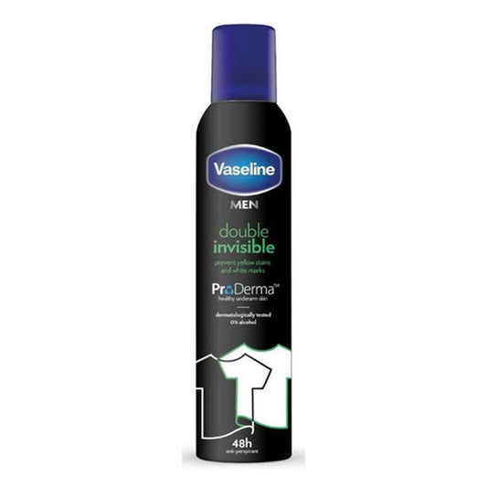 Vaseline Men - Double Invisible 48H Anti-Perspirant Spray - 250ml (Italy)