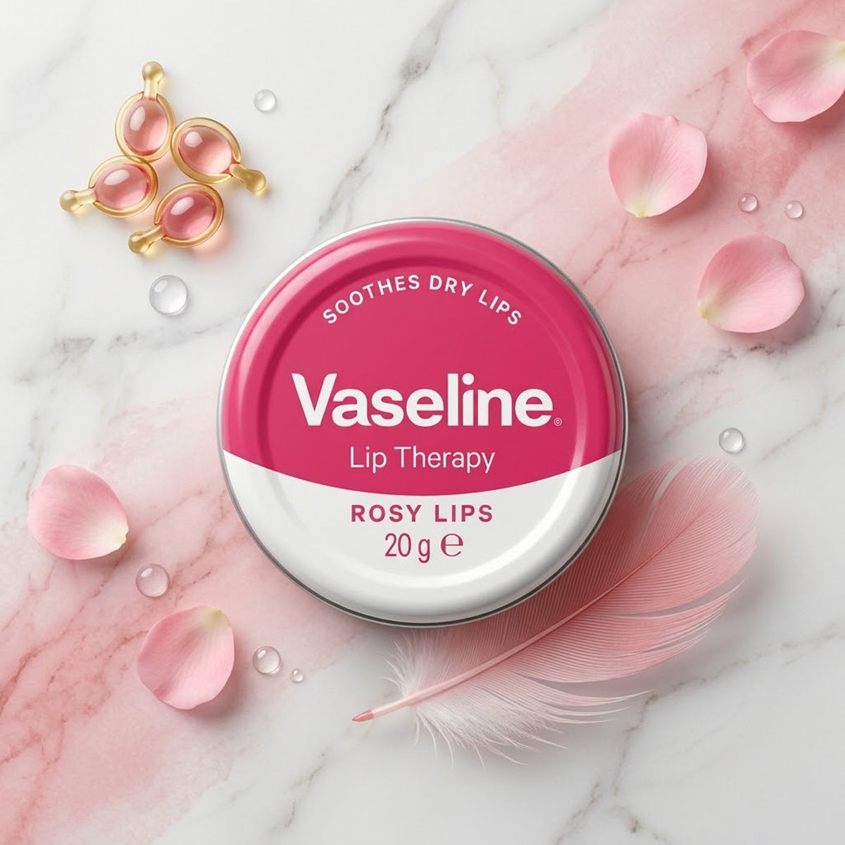 Vaseline - Rosy Lips Lip Therapy - 20g (Poland)