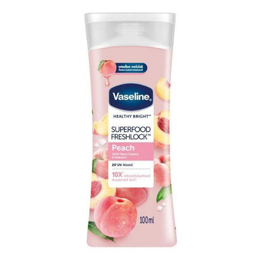 Vaseline - Healthy Bright Superfood Freshlock Peach Body Lotion - 100ml