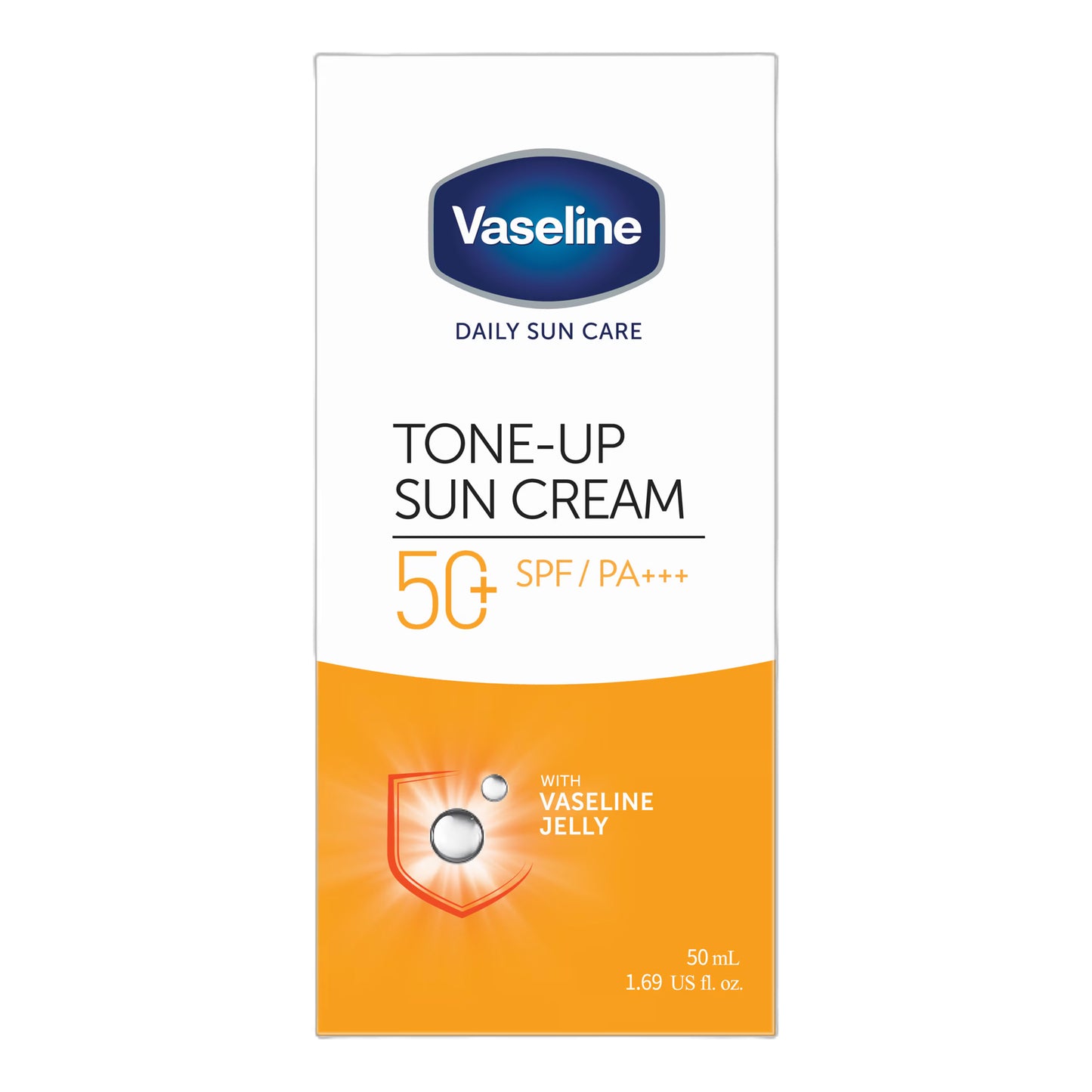 Vaseline - Tone-Up Sun Cream With Vaseline Jelly SPF 50+ PA+++ - 50ml (Korea)