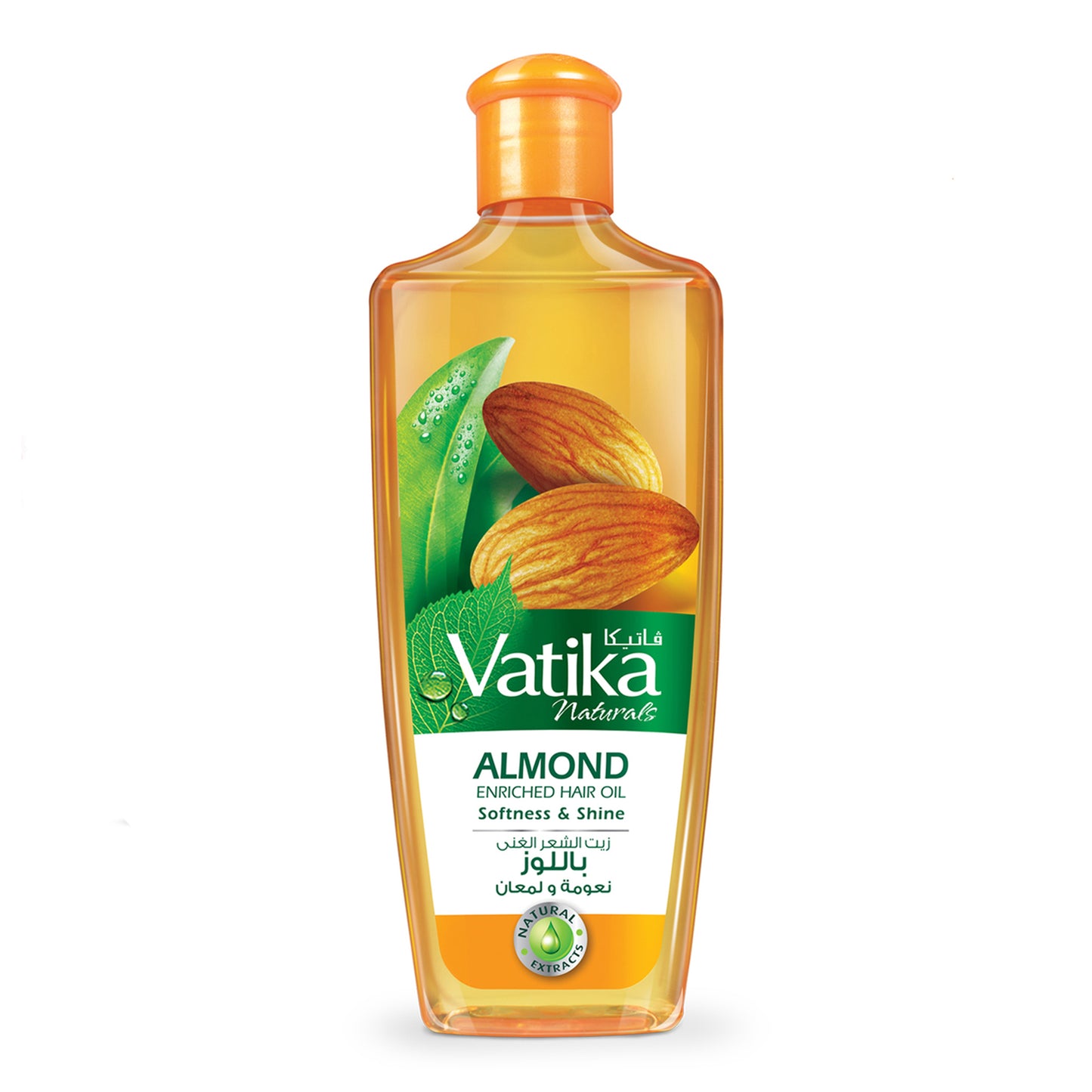 VATIKA - ALMOND ENRICHED HAIR OIL FOR SOFTNESS & SHINE - 200ML