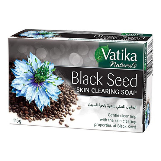 VATIKA - BLACK SEED SKIN CLEARING SOAP - 115G
