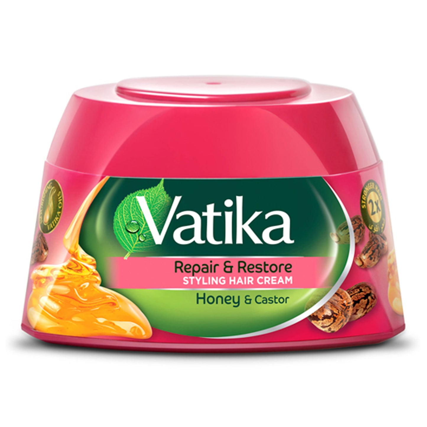 Vatika - Repair & Restore Styling Hair Cream With Honey & Castor - 140ml