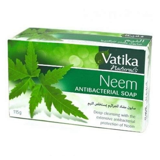 VATIKA - NEEM ANTI-BACTERIAL SOAP - 115G