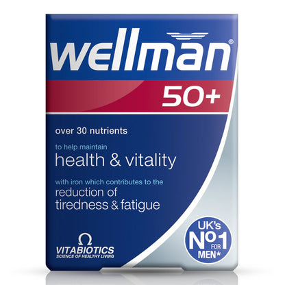 Vitabiotics - Wellman 50+ - 30 Tablets (UK)